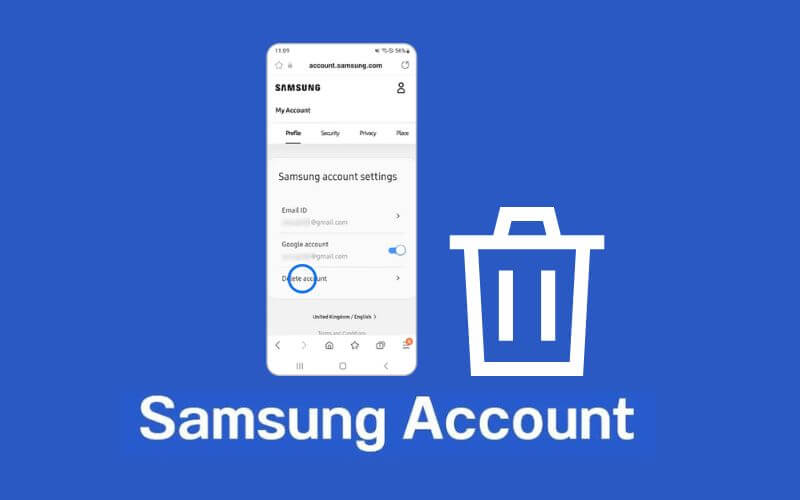 How To Delete Samsung Account