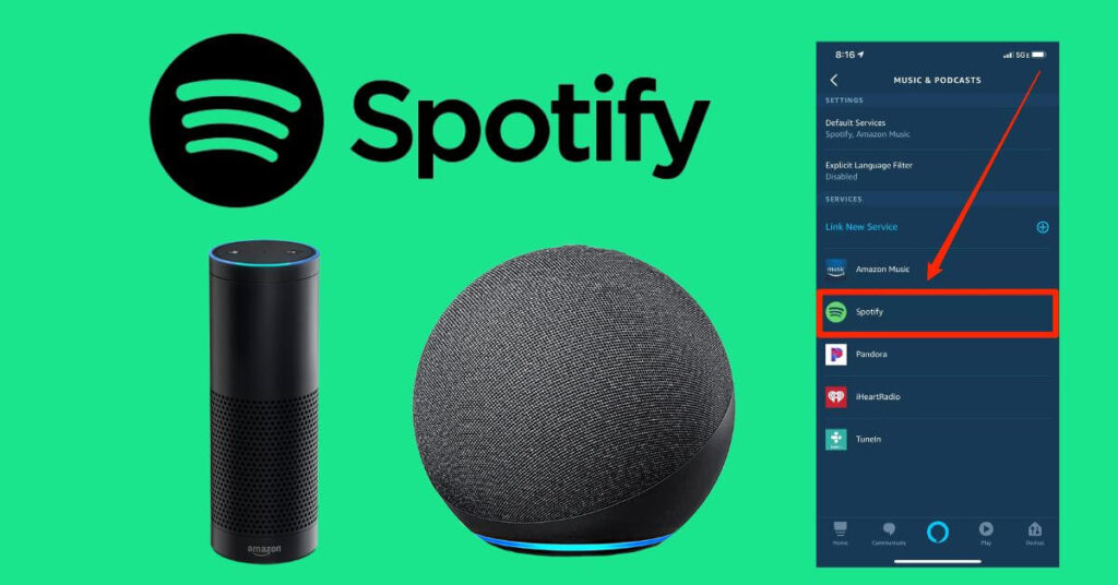 How to Disconnect Spotify from Alexa