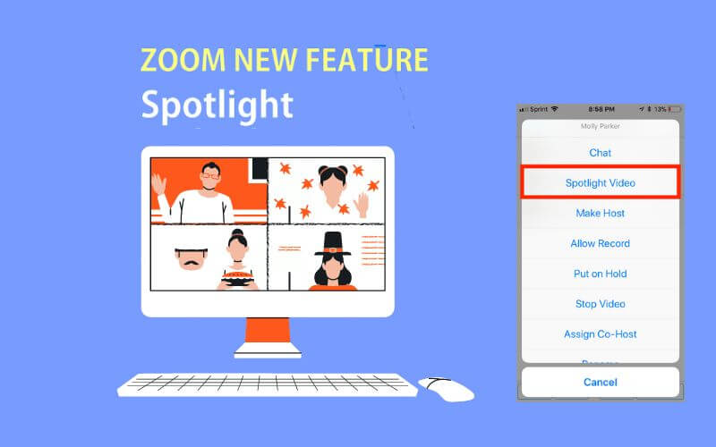 How to Spotlight Someone on Zoom (Mobile and PC) - Techilu