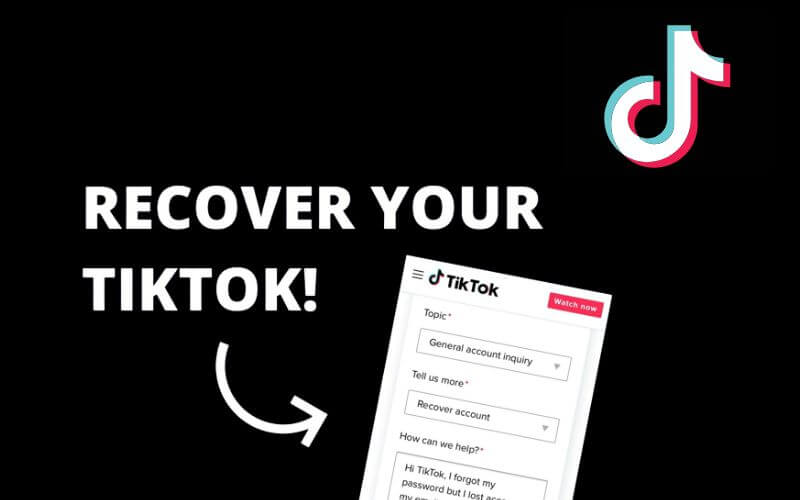 How to Recover TikTok Account
