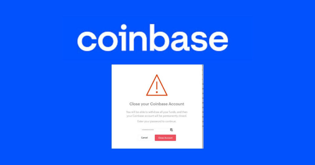 How to Delete Coinbase Account