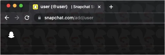 Snapchat URL