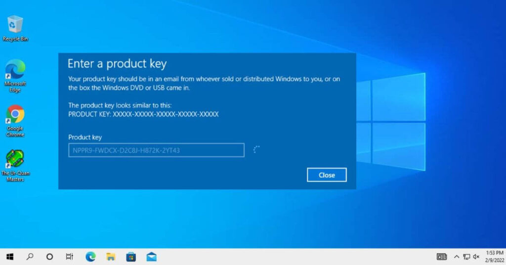 Windows 10 Product Key Free (100% Working)