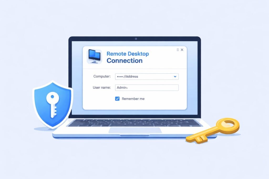 How to Allow Saved Credentials for Remote Desktop Connection