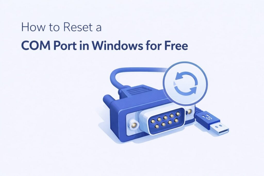 How to Reset a COM Port in Windows for Free