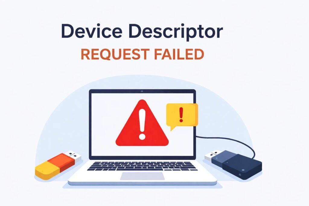 Device Descriptor Request Failed