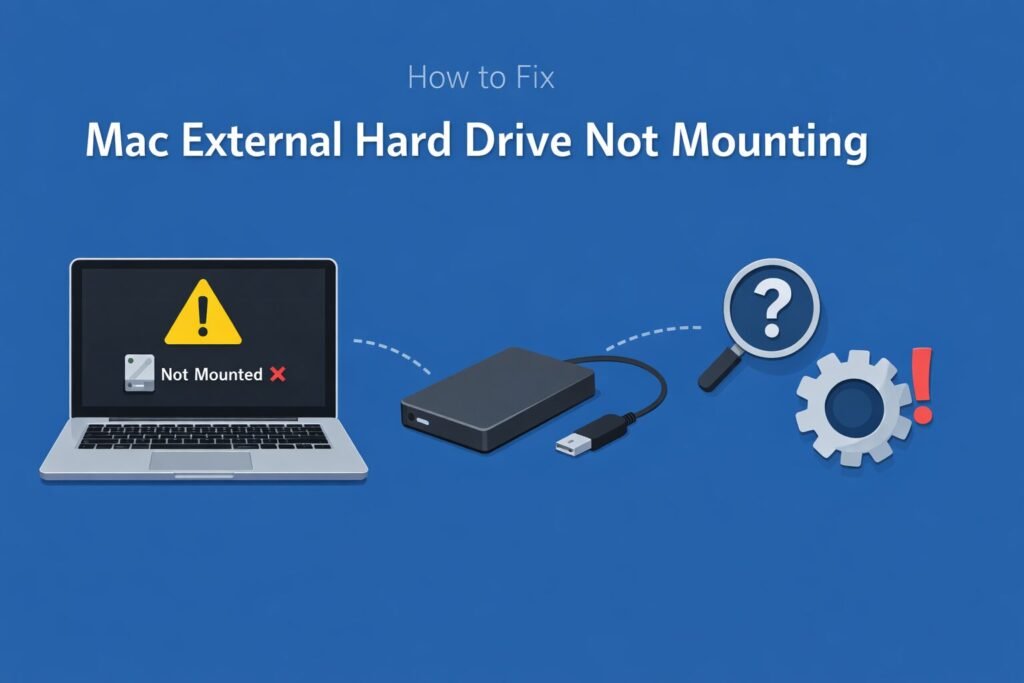 Fix External Hard Drive Not Mounting on Mac