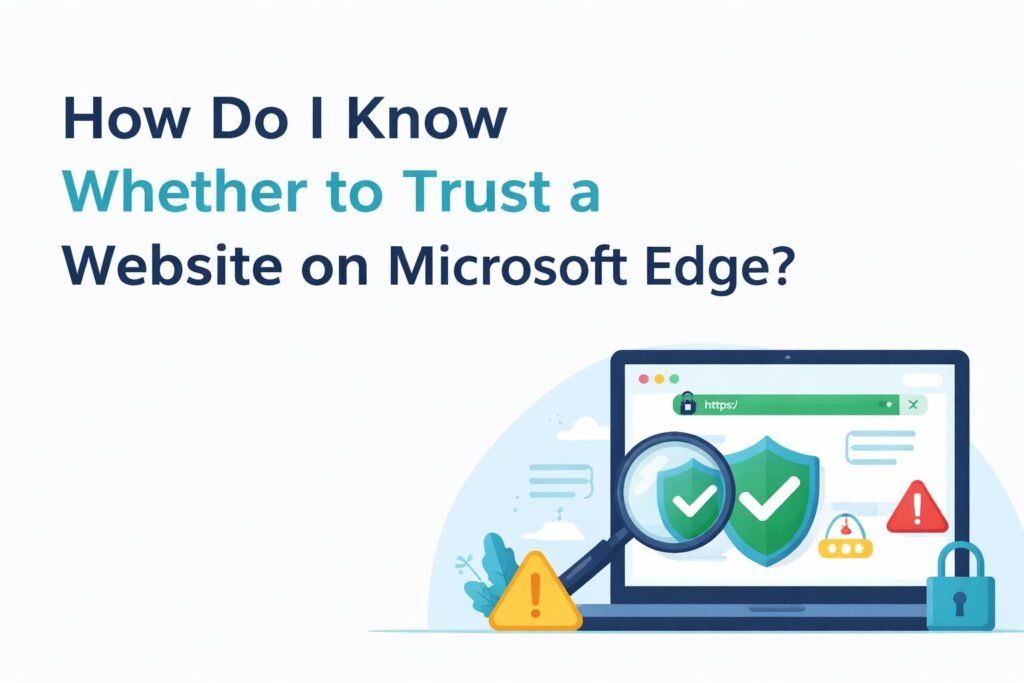How Do I Know Whether to Trust a Website on Microsoft Edge