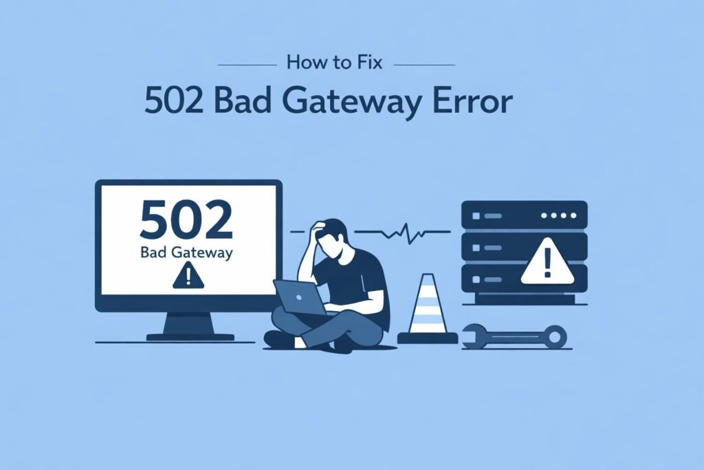 How to Fix 502 Bad Gateway Error