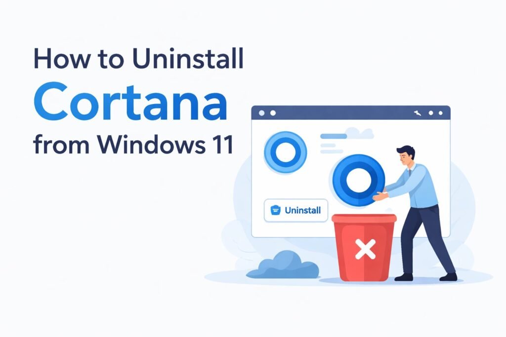 How to Uninstall Cortana from Windows 11