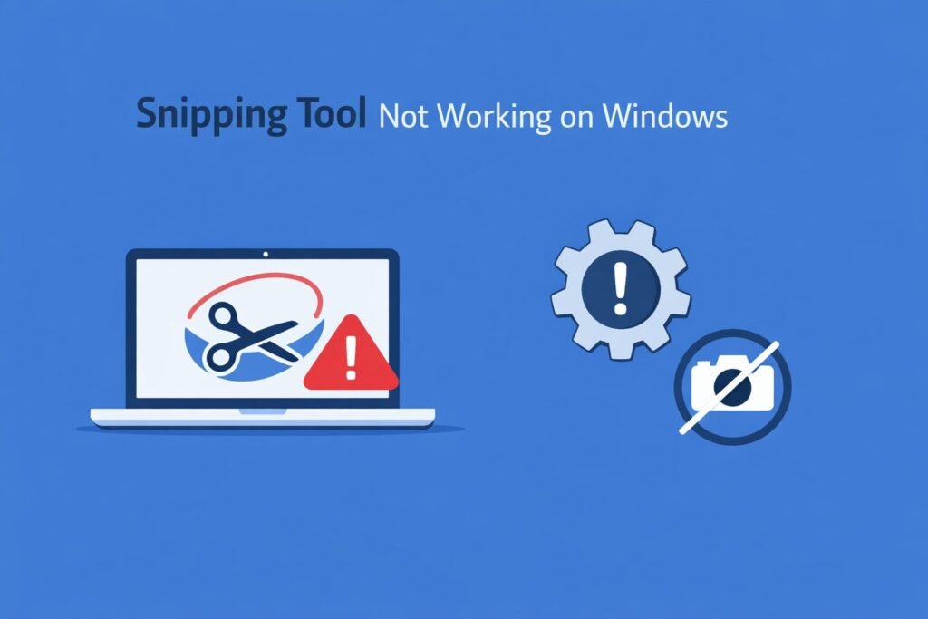 Snipping Tool Not Working on Windows
